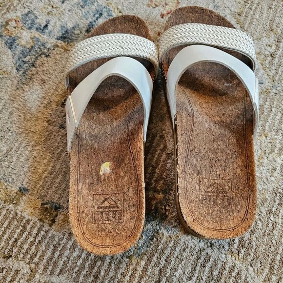 Reef Vista Platform Sandals Sz 8.5, Great Condition! - Picture 4 of 6